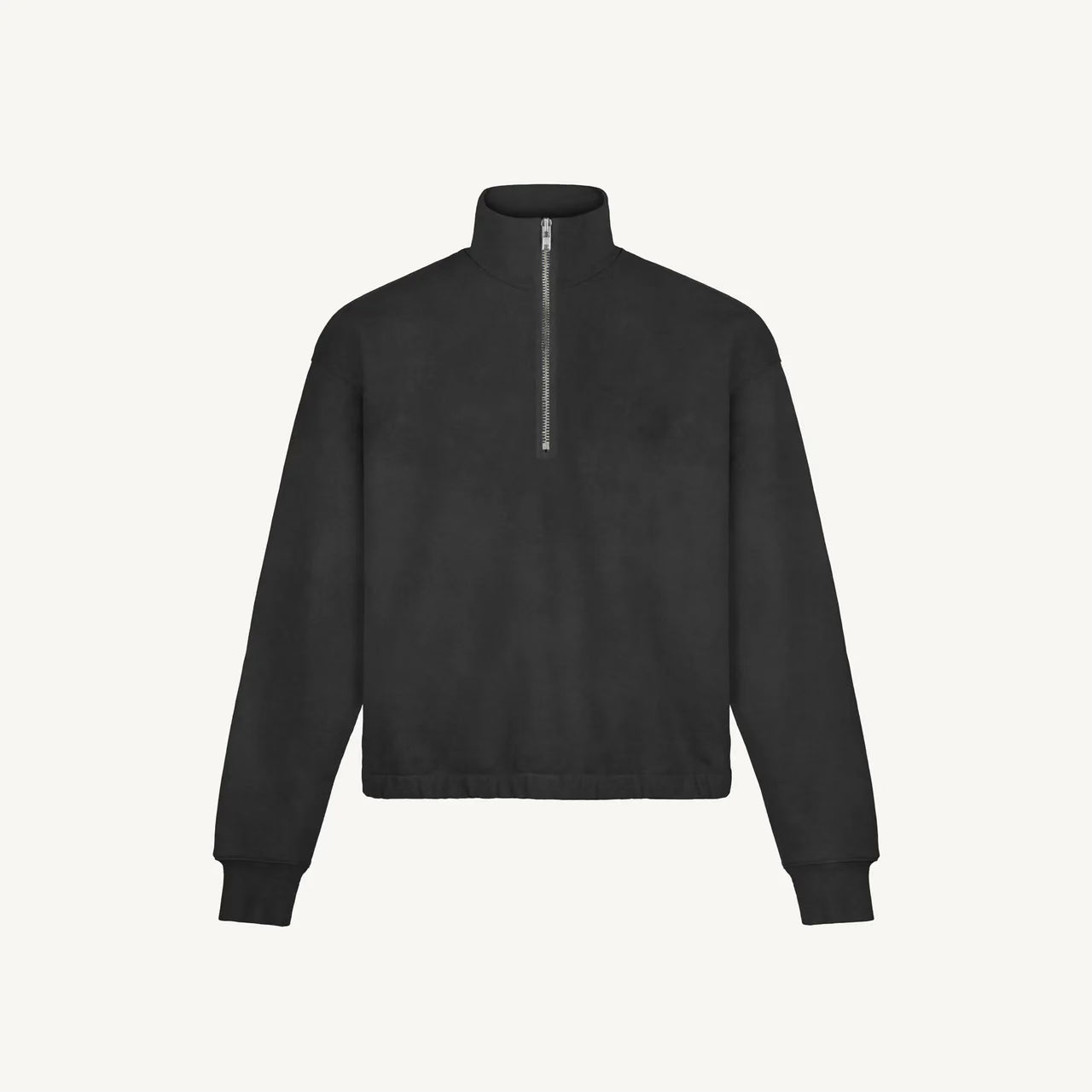 PULL MIRAGE NOIR À ZIP